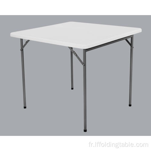 Nouvelle table pliante carrée de 2,8 pi